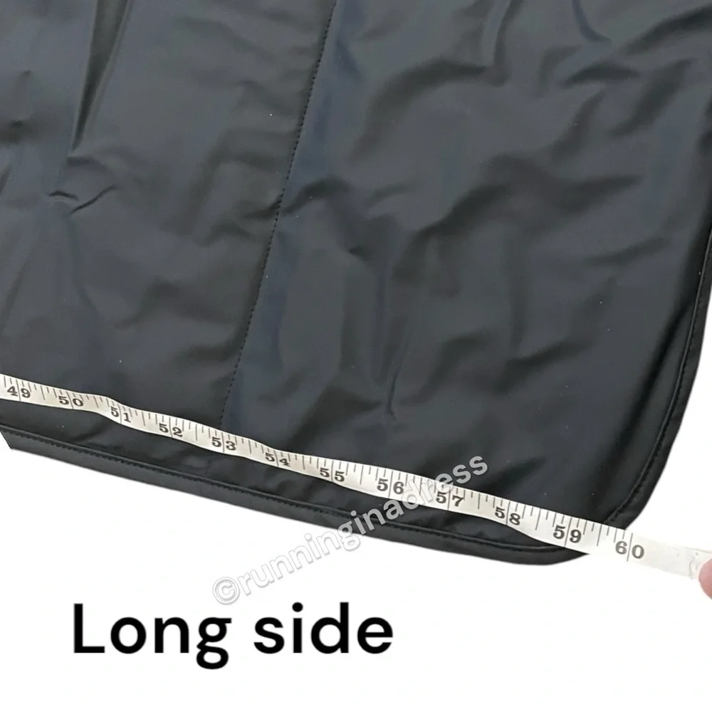 NWT Rains Waterproof Trail Blanket With Pack, Carry & Store System In Black